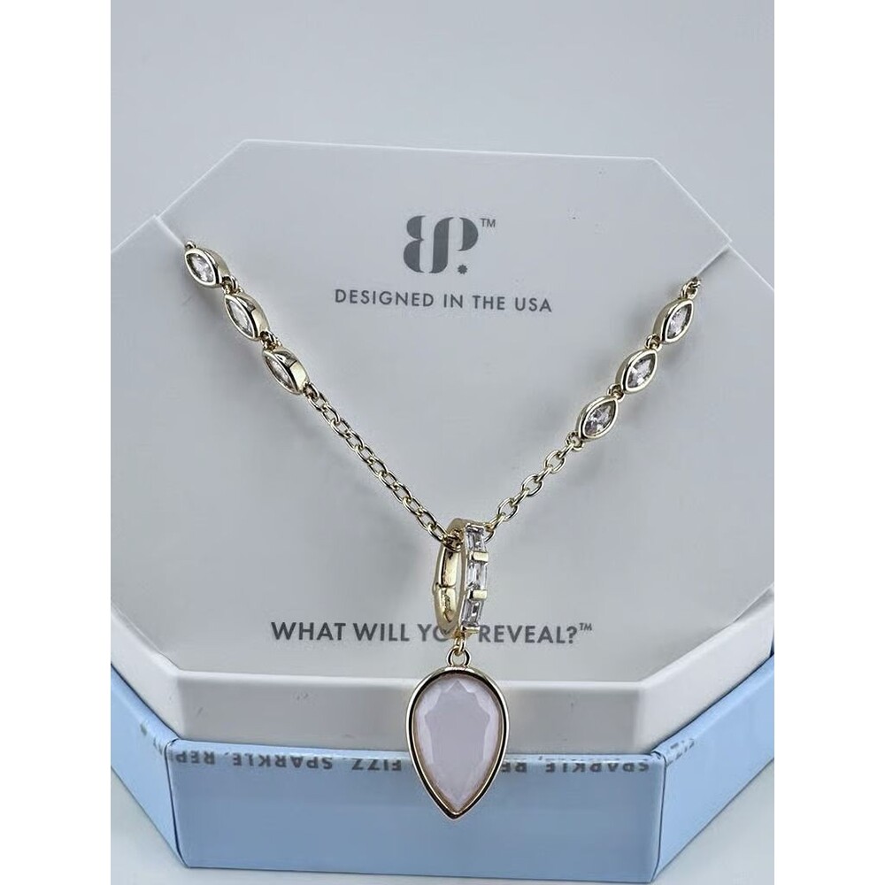 Moonstone on Gold, NEW OG Necklace - Picture 3 of 3